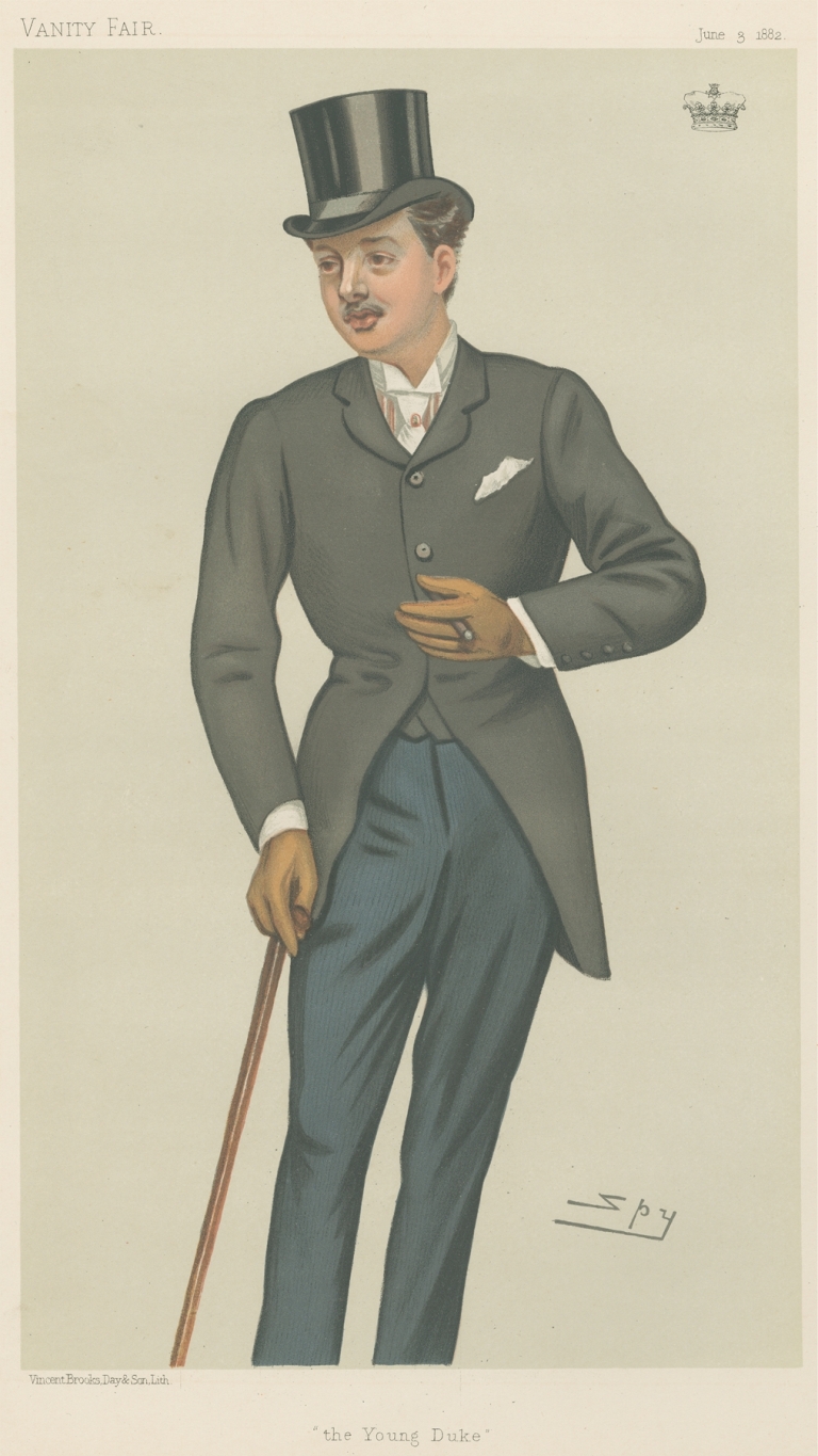 Turf Devotees; ‘The Young Duke’, The Duke of Portland, June 3, 1882 by Leslie Matthew Ward