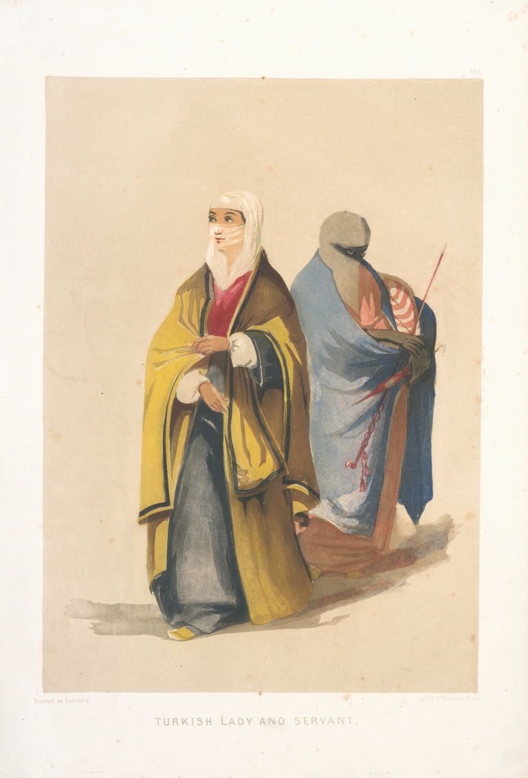 Turkish Lady and Servant by Forbes MacBean