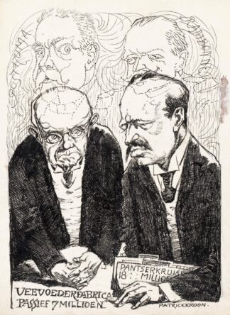 Twee Ministers by Patricq Kroon