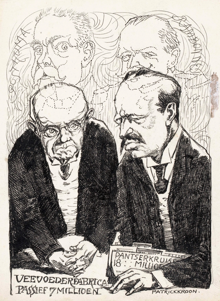Twee Ministers by Patricq Kroon