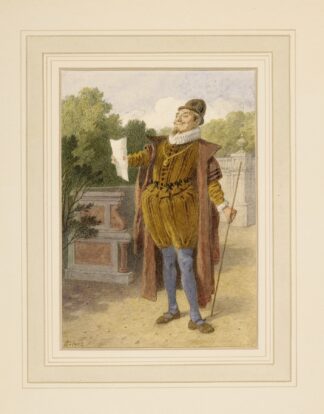 Twelfth night, Malvolio by Sir John Tenniel