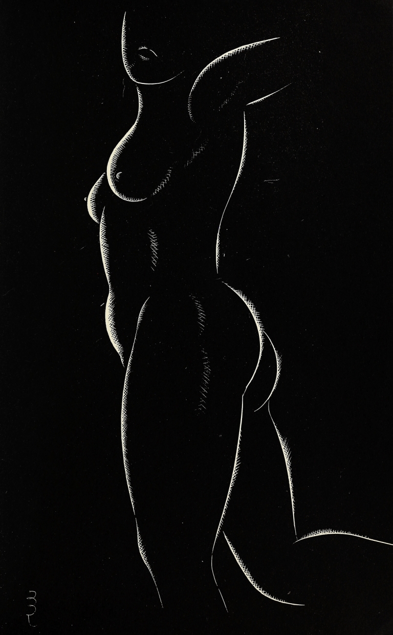 Twenty-five nudes Pl 16 by Eric Gill