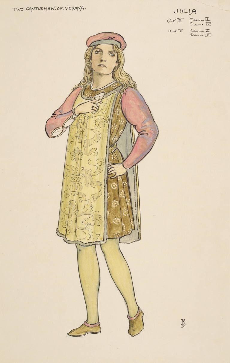 Two gentlemen of Verona; Julia Act IV, Scene IV by Walford Graham Robertson