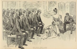 Two’s company, three’s a crowd by Charles Dana Gibson