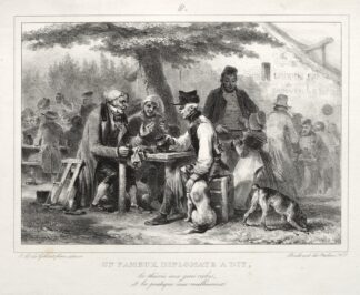 Un famous diplomat à dit… by Denis Auguste Marie Raffet