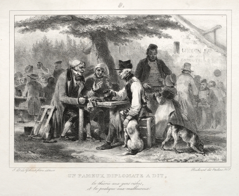 Un famous diplomat à dit… by Denis Auguste Marie Raffet