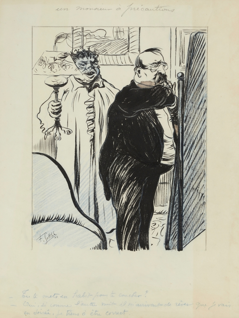 Un monsieur à précautions by Fernand Louis Gottlob