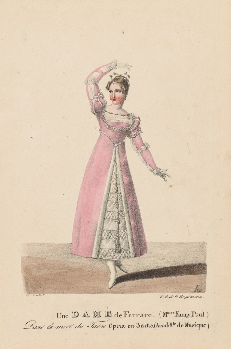 Une dame de Ferrare by Auguste Garneray