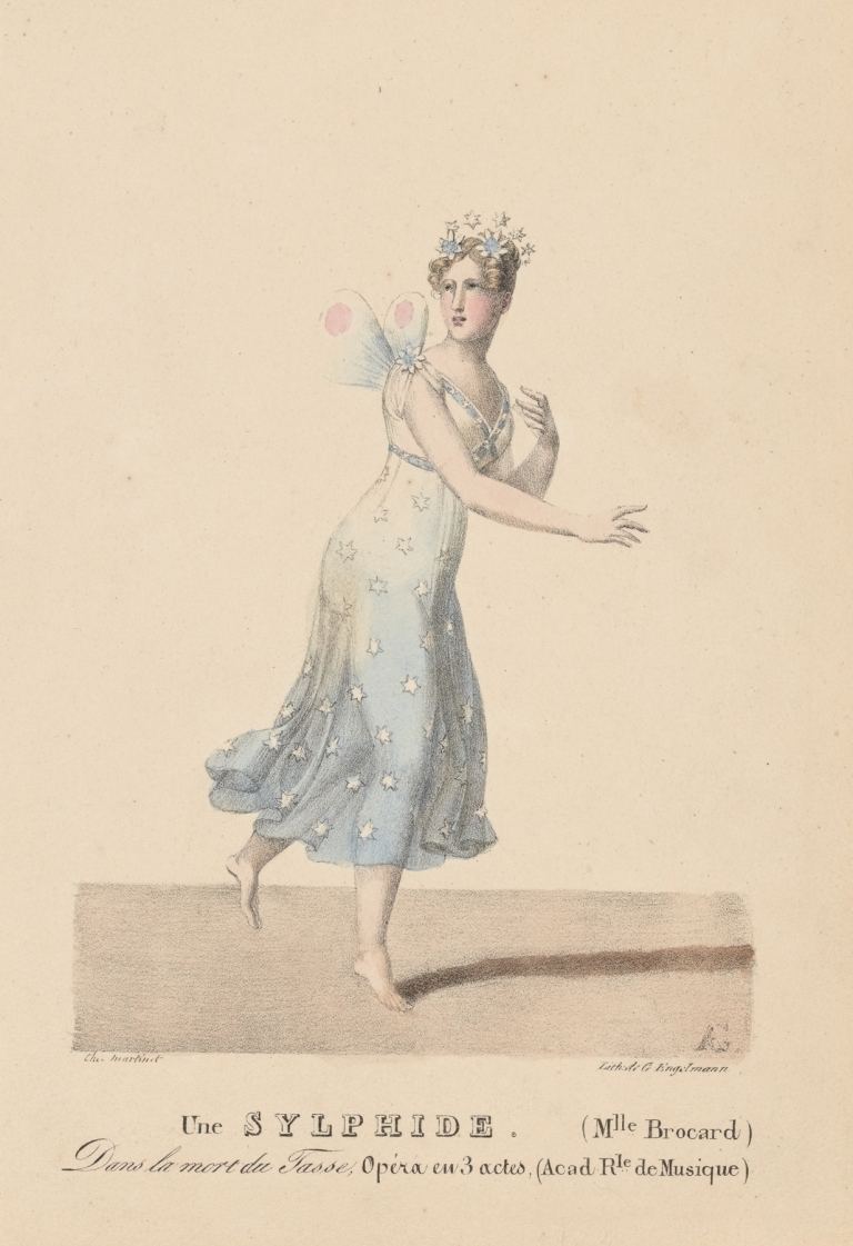 Une sylphide by Auguste Garneray
