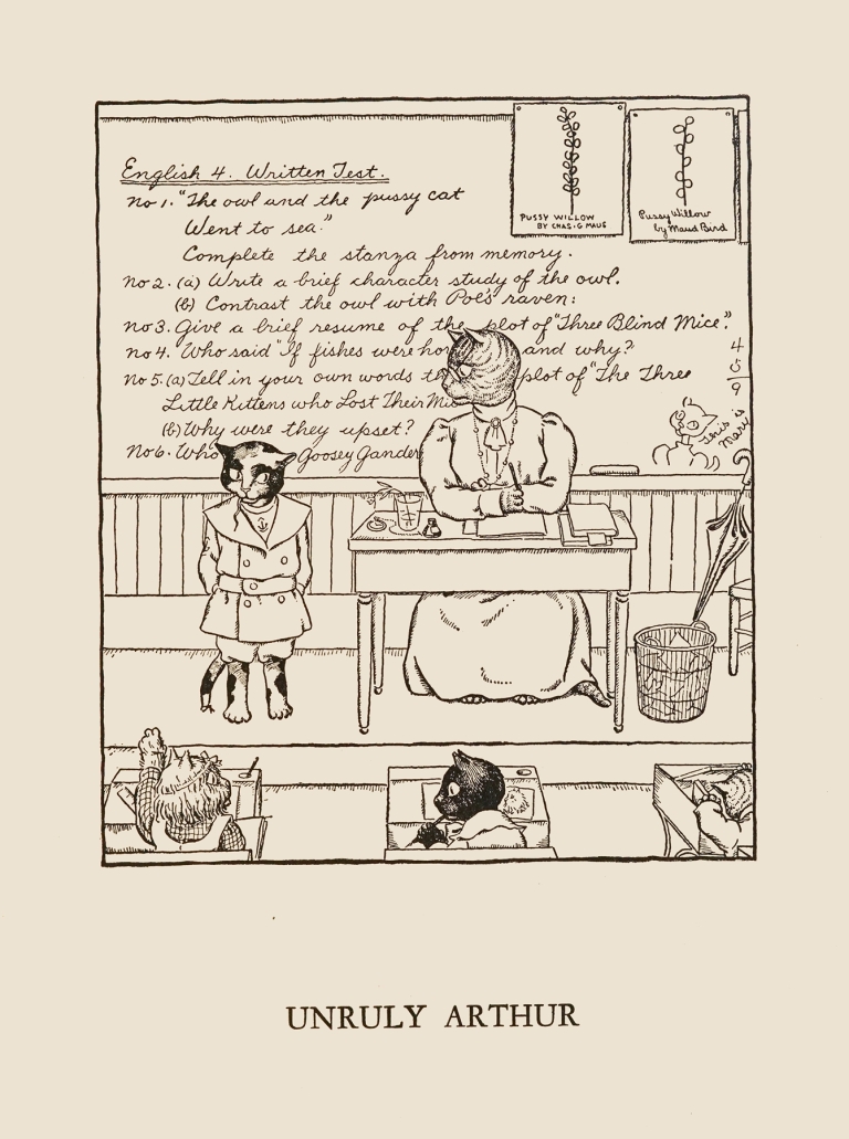 Unruly Arthur by William Ely Hill