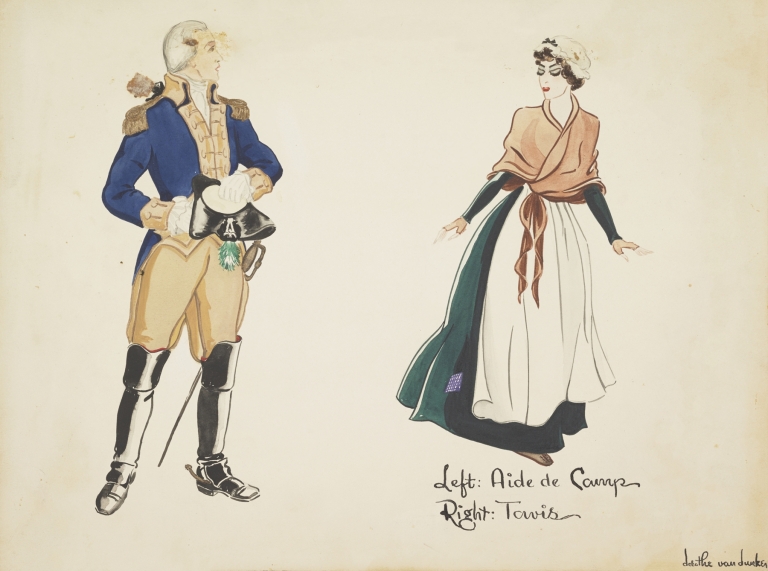 Valley Forge: Aide de Camp by Dorothe van Dunker
