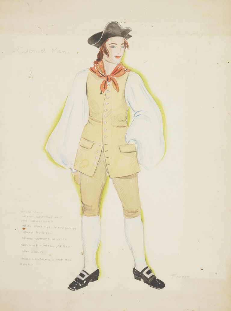 Valley Forge: Colonial Man by Fuerst