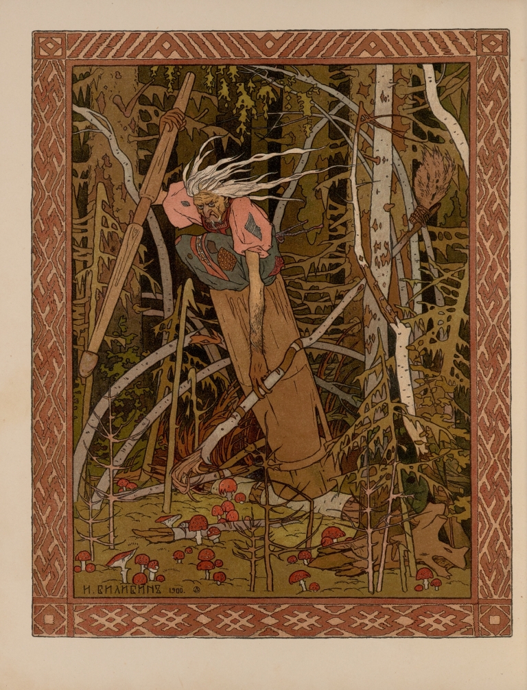 Vasilisa Prekrasnai︠a︡ Pl.06 by Ivan Bilibin