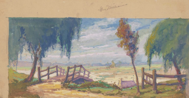 Vaudeville: Pastoral Scene in Color by George Williams