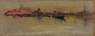 Venice; Sunrise on the Rialto by James Abbott McNeill Whistler