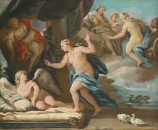 Venus chides Cupid by Joseph Goupy
