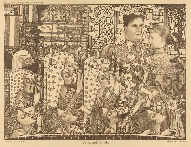 Verheugd Gouda by Jan Toorop
