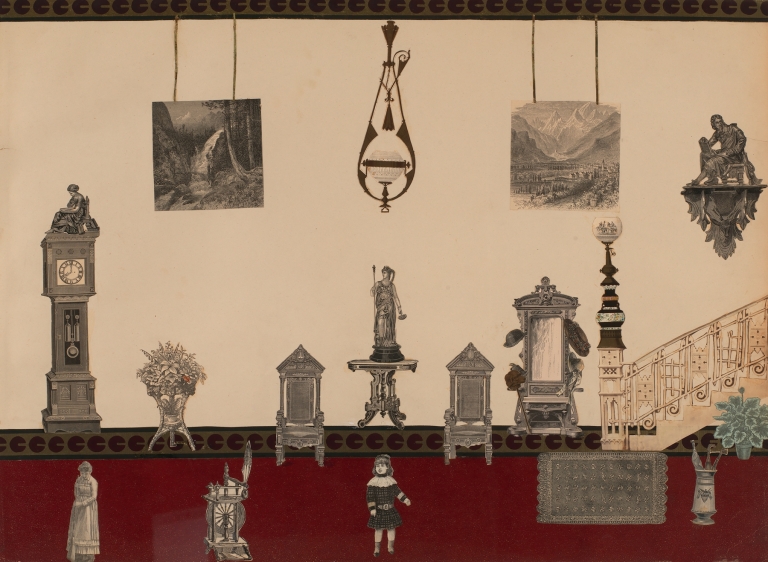 Victorian Collage by Anonymous