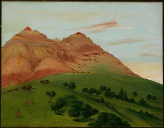 View In The Grand Detour, 1900 Miles Above St. Louis by George Catlin