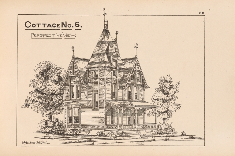 Villas and cottages or, Homes for all Pl.21 by William M. Woollett