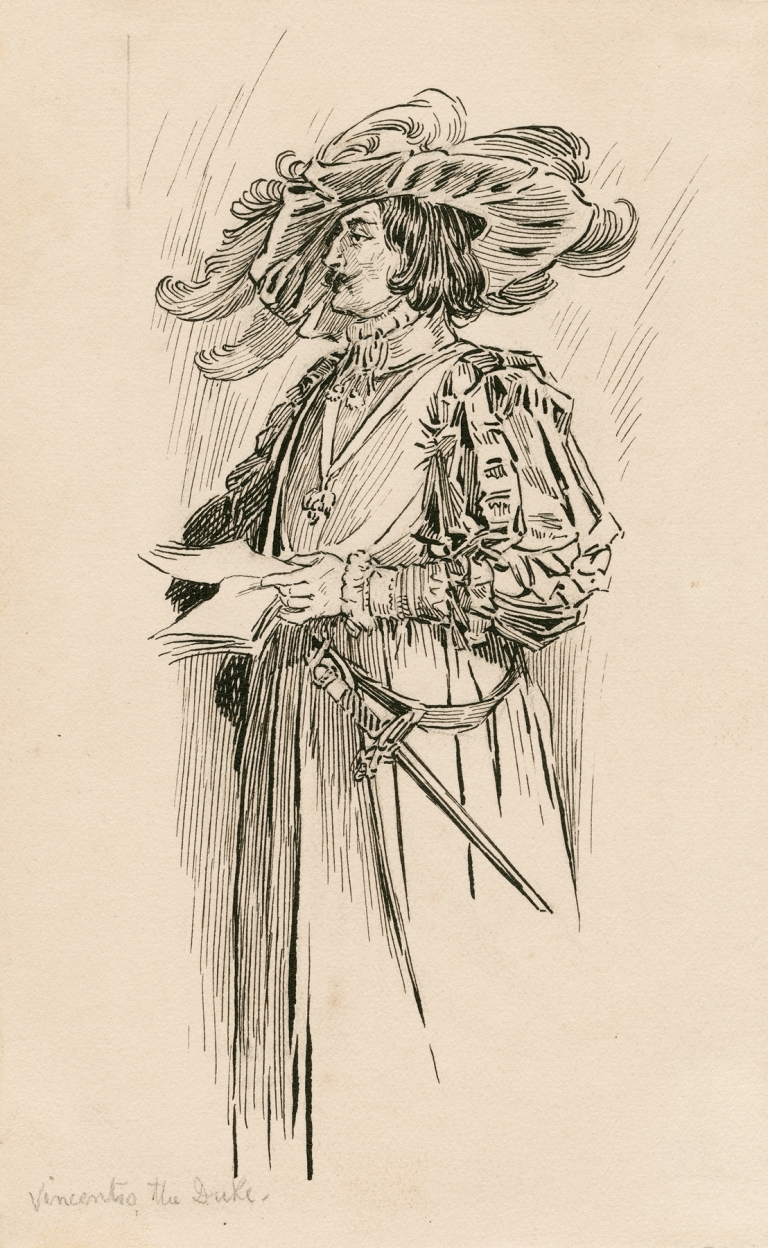 Vincentio the Duke by Louis Rhead