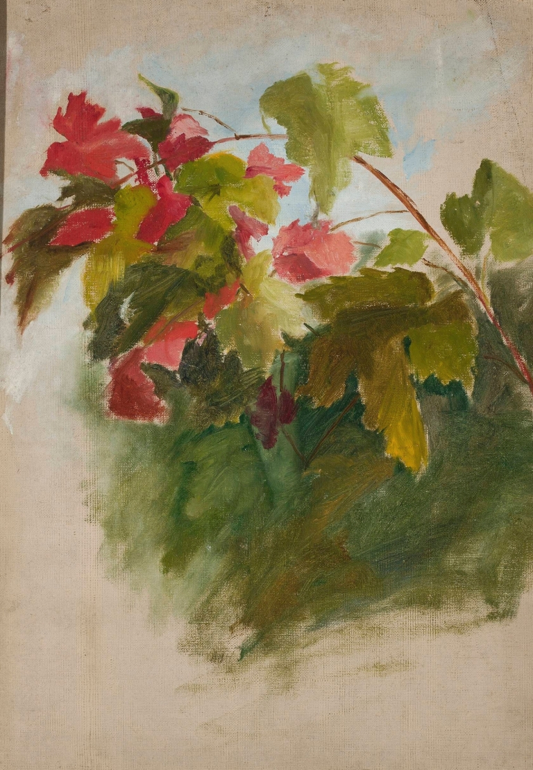 Vine leaves by Jan Ciągliński