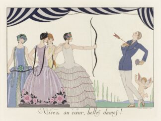 Visez au coeur, belles dames by George Barbier