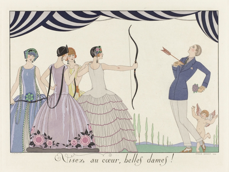 Visez au coeur, belles dames by George Barbier