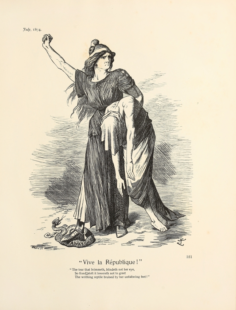 Vive la Republique! by Sir John Tenniel