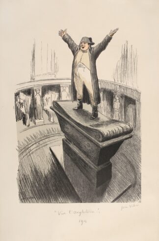 Vive l’Angleterre ! by Jean Veber