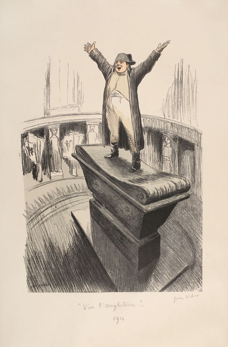 Vive l’Angleterre ! by Jean Veber