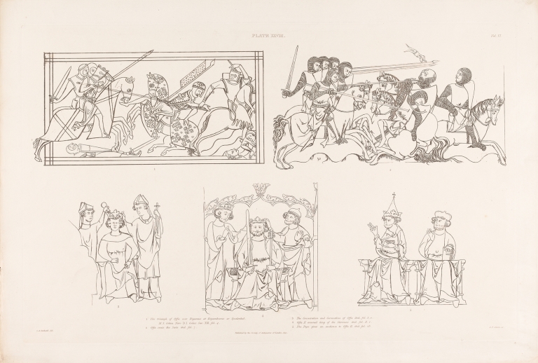 Vol. 6, Plate XXVIII by Charles Alfred Stothard