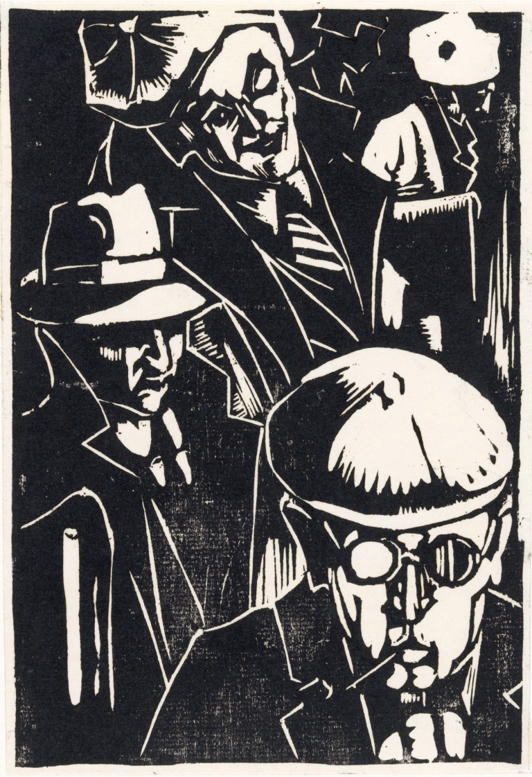 Voorbijgangers by Louis Cardinaals
