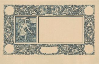 Voorzijde van een bankbiljet van vijfentwintig gulden by Johannes Josephus Aarts