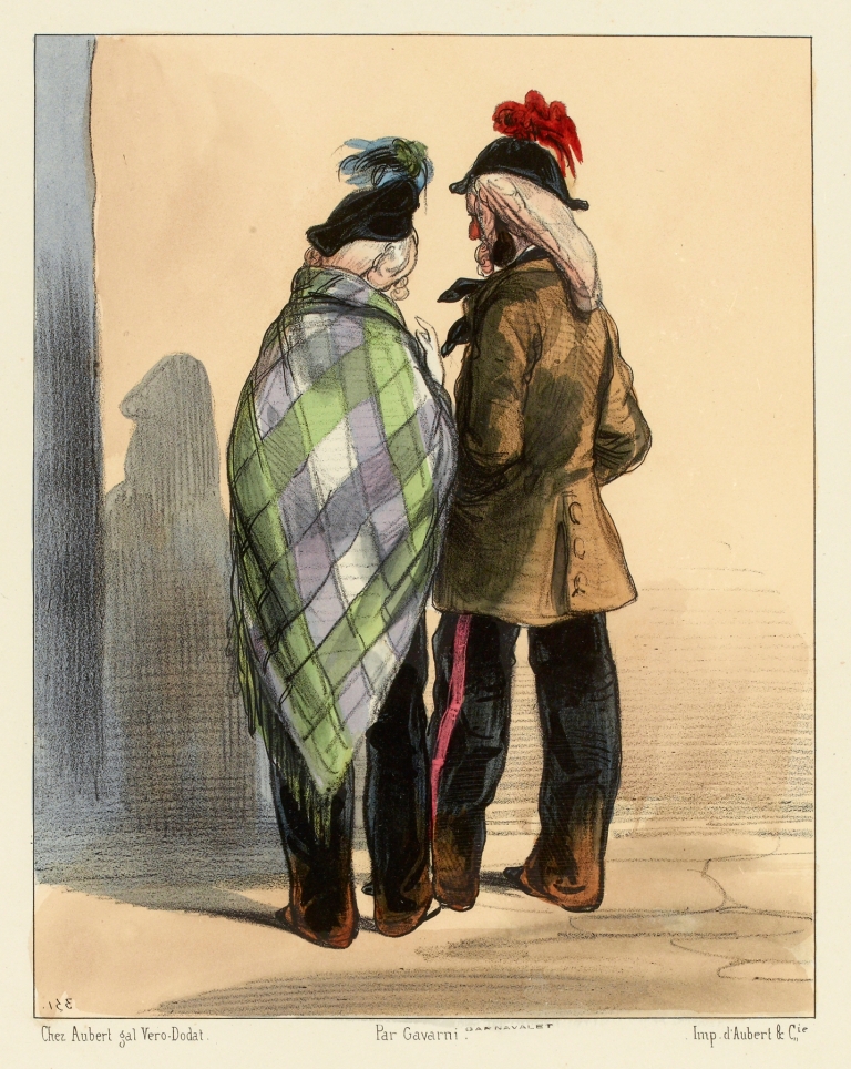 Voyons si tu te souviens by Paul Gavarni