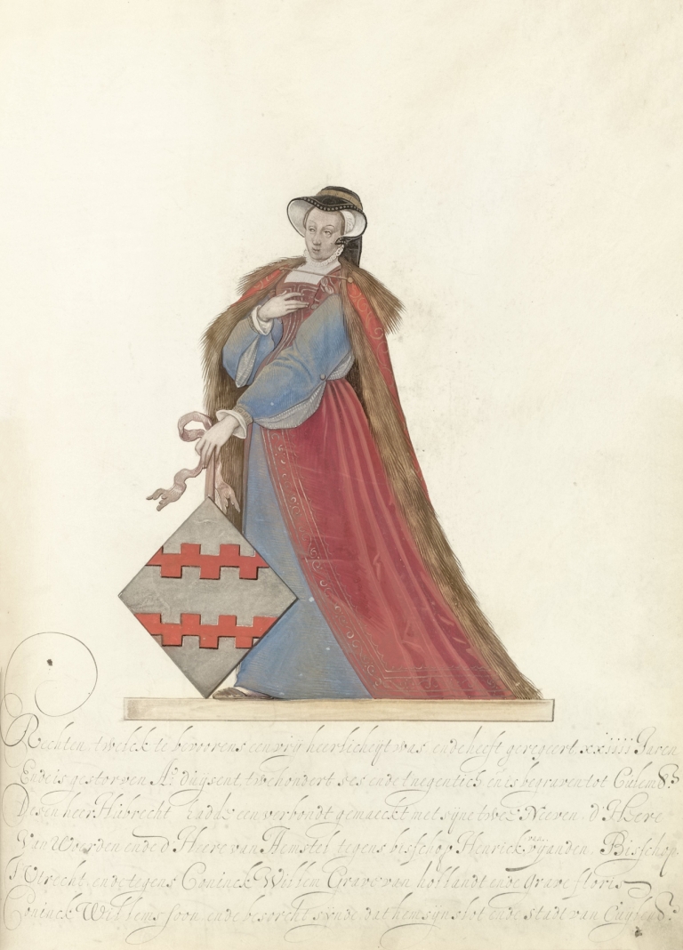 Vrouwe van Culemborg. by Nicolaes de Kemp