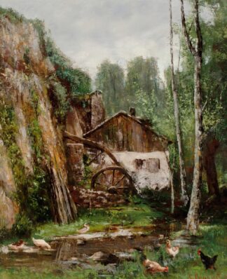 Vue de Moulin by Cherubino Patà