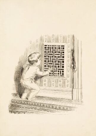 Waiting for Santa by William Henry Walker