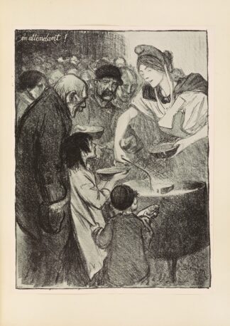 Waiting Their Turn by Théophile Alexandre Steinlen