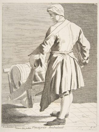 Wandering Vinegar Seller by Edmé Bouchardon