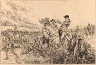 Washington and Lee at Monmouth by Kerr Eby