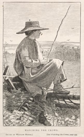 Watching the Crows by Winslow Homer