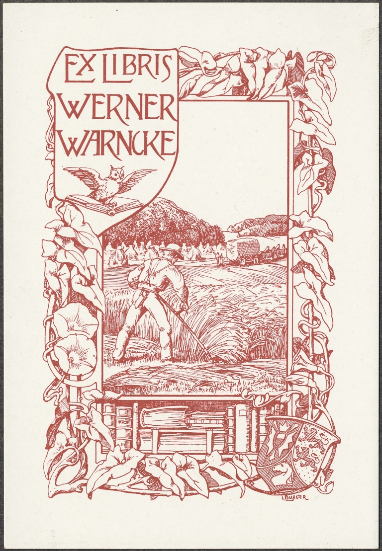 Werner Warncke by L. Burger