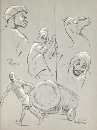 West Africa Vignettes Pl.16 by Elton Fax