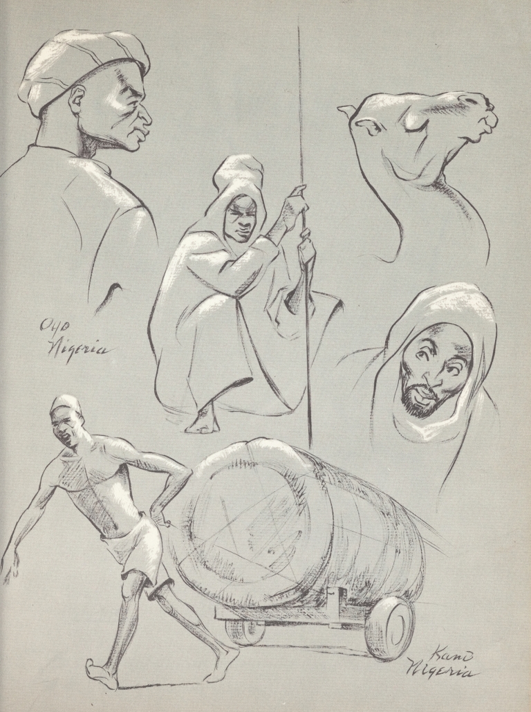 West Africa Vignettes Pl.16 by Elton Fax
