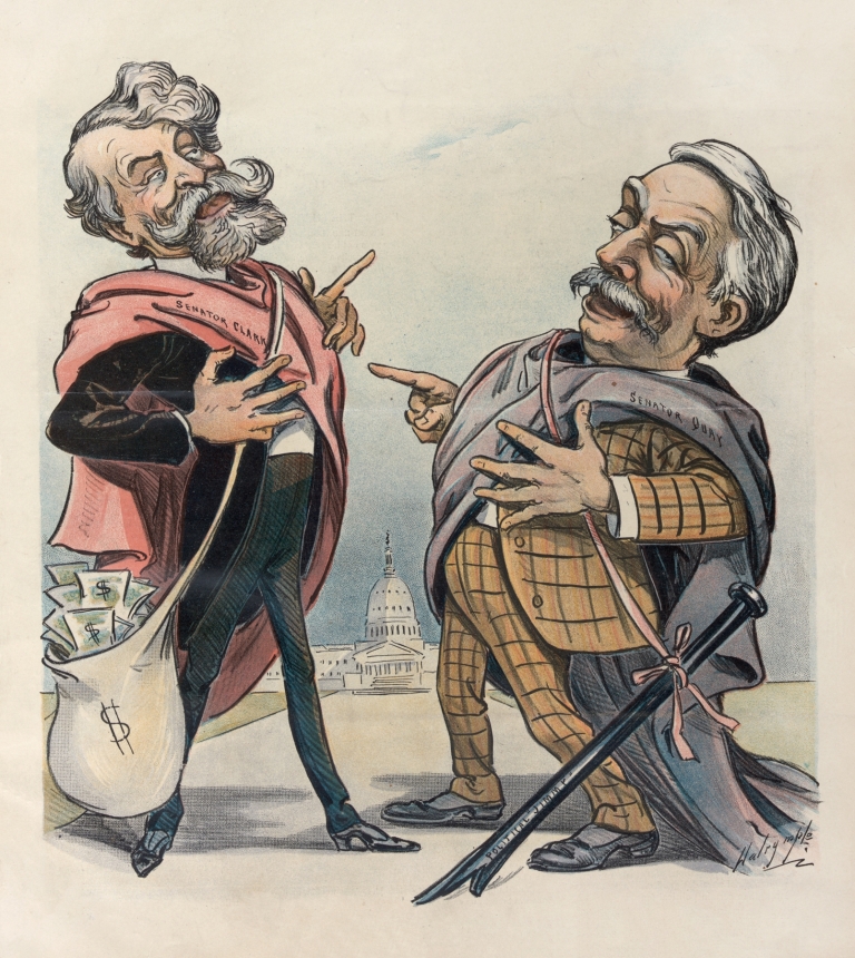 What a fuss they made about us! by Louis Dalrymple