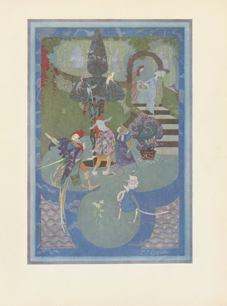‘What else can I do I’ asked Chanticleer by Jean de Bosschère
