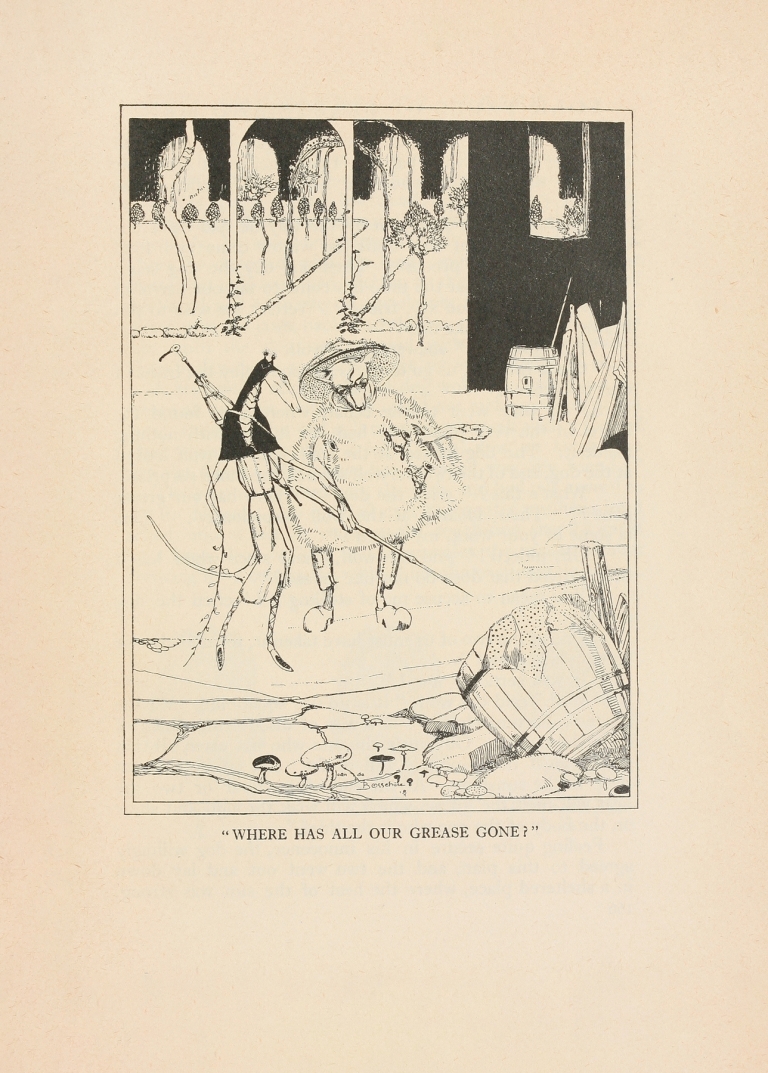 ‘Where has all our grease gone’ by Jean de Bosschère