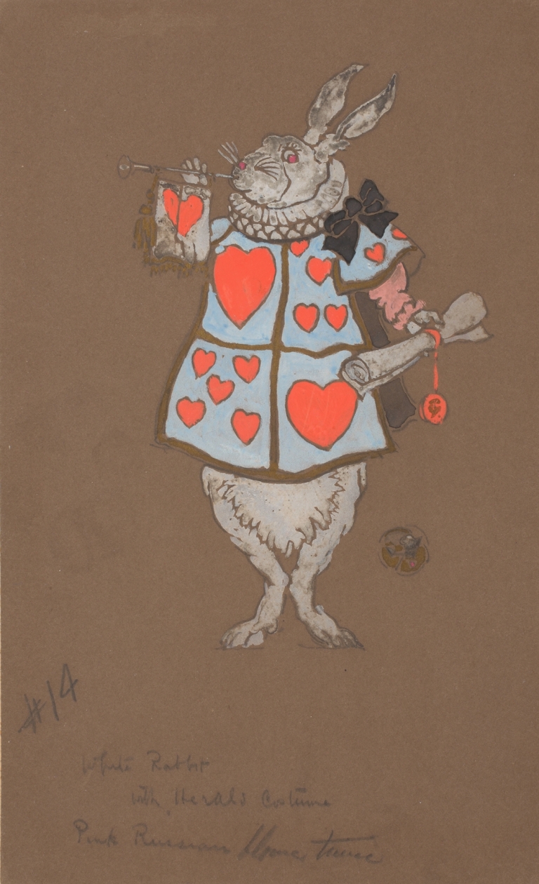White Rabbit with Herald’s Costume by William Penhallow Henderson
