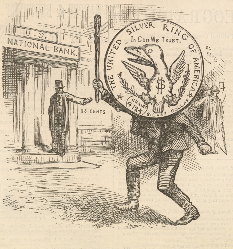 Whom the gods wish to destroy they first make mad by Thomas Nast